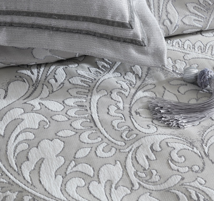 Alexander Quilt Cover Set Range Silver