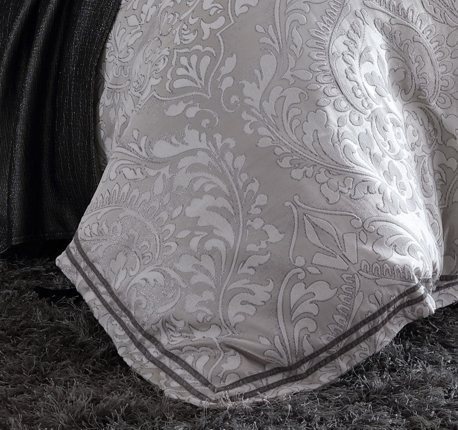 Alexander Quilt Cover Set Range Silver