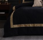 Olympia Quilt Cover Set Range Black