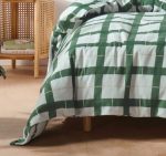 Corinne Printed Flannelette Cotton Quilt Cover Set Range Forest