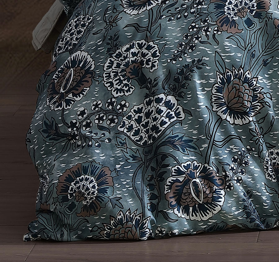 Cape Conran Quilt Cover Set Range Teal