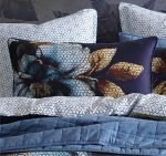 Golden Glow Quilt Cover Set Range Navy