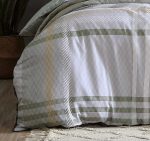 Yarmouth Quilt Cover Set Range Sage